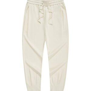 Men's Sleek Premium Casual Jogger Sweatpants Apricot