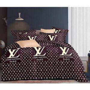 6 by 7 Bedspread Set: Duvet, Bedsheet, and 4 Pillowcases