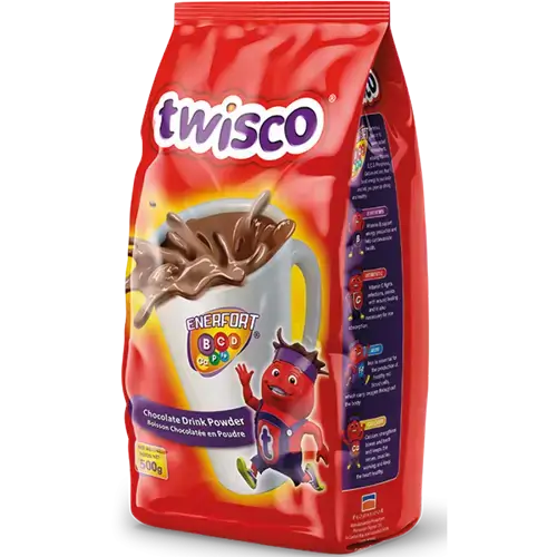 Twisco Beverage Chocolate Drink 500g x 12 pouches