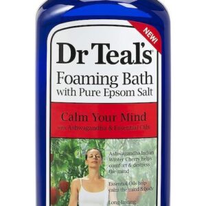 Dr Teal's Foaming Bath Calm Your Mind Ashwagandha & Essential Oils 1 L