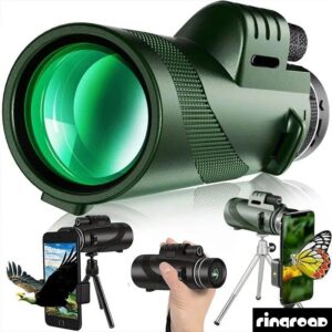 Portable Zoom HD 5000M Telescope Folding Long Distance Mini Powerful Telescope for Hunting Sports Outdoor Camping Travel